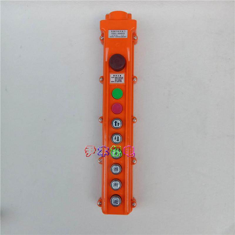 起重按钮开关YQA163KBTJG1S6K3SB263KB3-S双速行车手操器防雨型