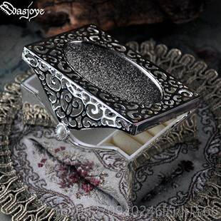 高档Wasoy艾丽斯欧式韩公主首j饰盒复e古手饰品收纳盒珠宝盒戒国