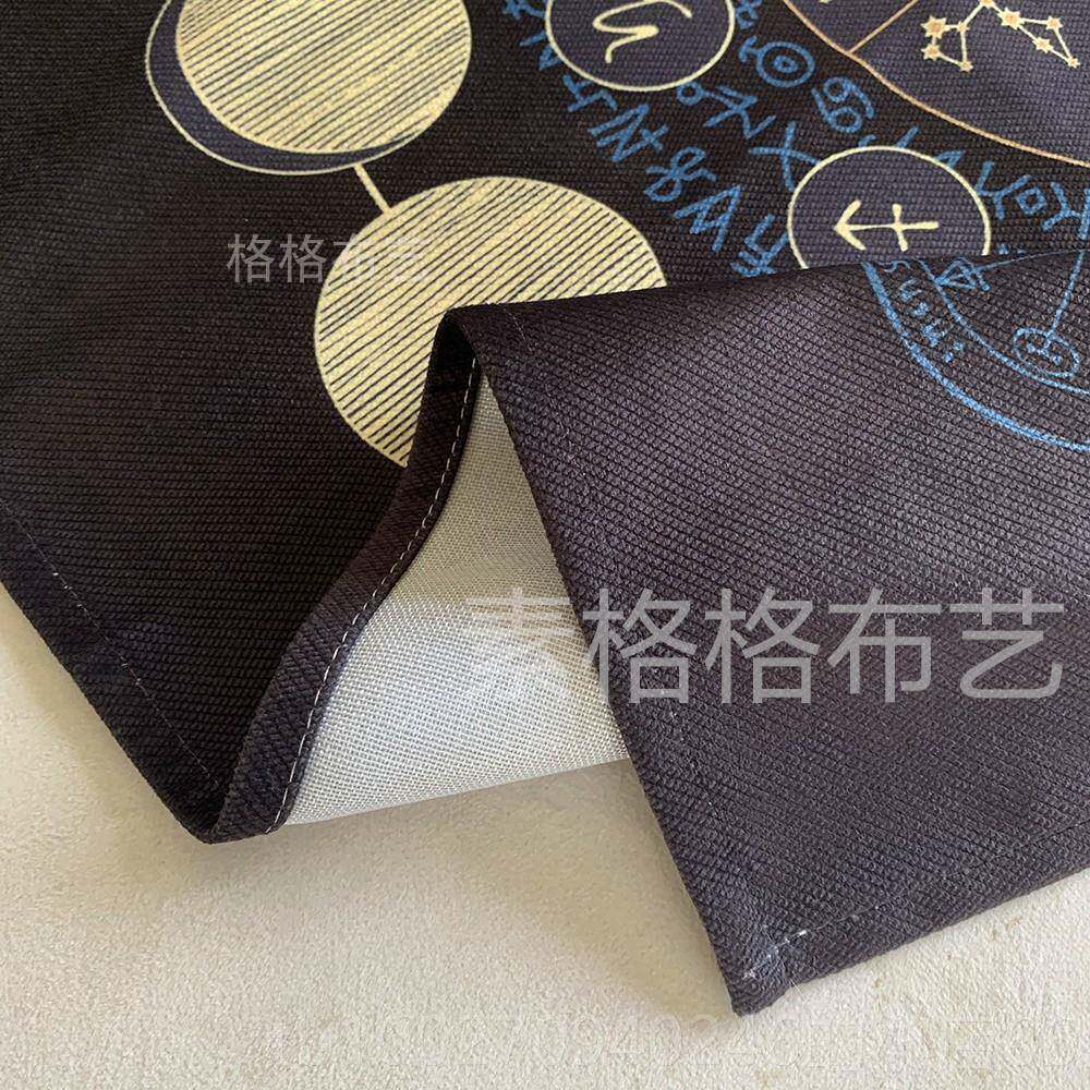 高档塔罗桌加厚绒塔布罗牌相推牌布布直播拍照背景布仪式布taro月