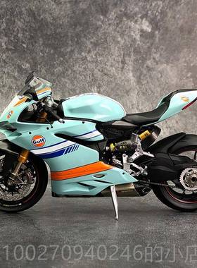 高档沙沙汽车模型1:1 杜卡迪 2991S红魔合金2机车机藏车收摆件