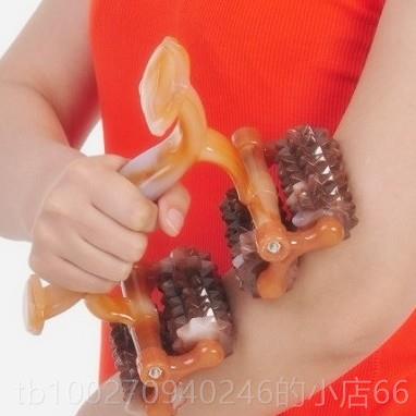 高档多功能滚轮车推背神 器月背球滚轮按摩器部腰部腿全身搓经络