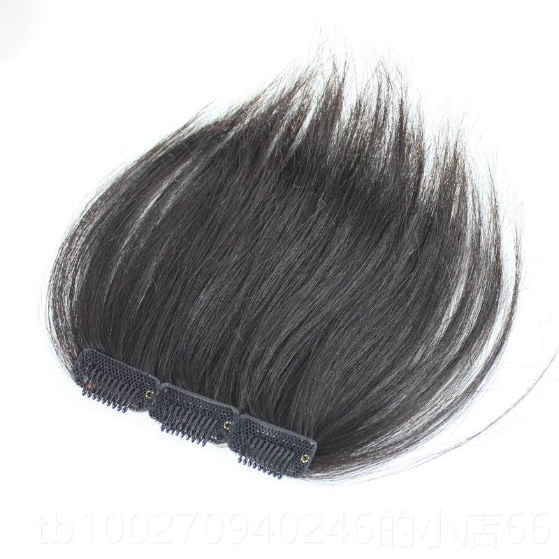 高档真发垫发根片假发女隐无形痕头顶垫高两侧增发片蓬松垫发假发