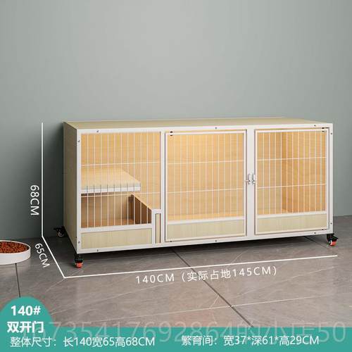 正品柜猫猫别墅实木猫房子猫笼豪子华两层三层组合猫咪窝家用繁育