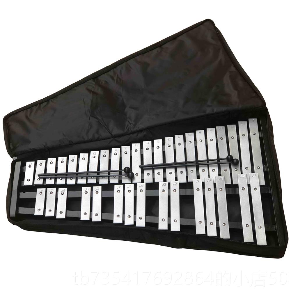 正品37小琴专钟业0音敲琴3打击乐器马林巴琴奥尔夫铝板琴幼园1儿5