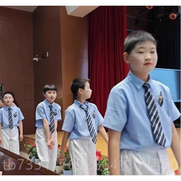 正品团儿童大合唱演出服朗中小学生诗歌服诵表演国庆男女红领巾表