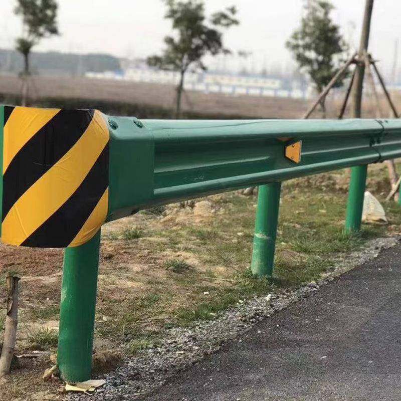 农塑村公波路形护栏高速公路国道省道锌两波镀护栏板LLS喷波形护