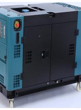 10w柴油发电机水冷k静KH12ST音单三相可移动双缸水冷动力