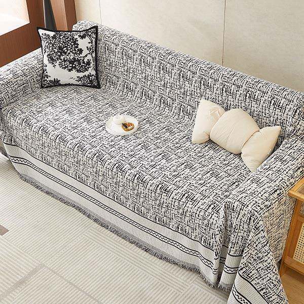 款简约时组尚零碎弹力沙发套猫防滑全包新合四季通用F99797MS防抓