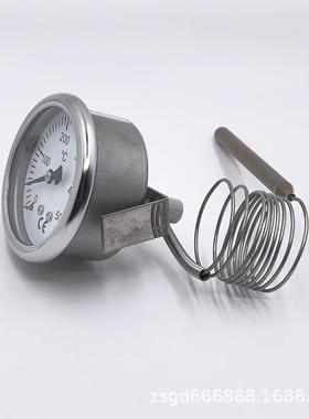 披萨炉毛细管表温度0-00600圆形GAH5温度显度示温度表电烤箱温度