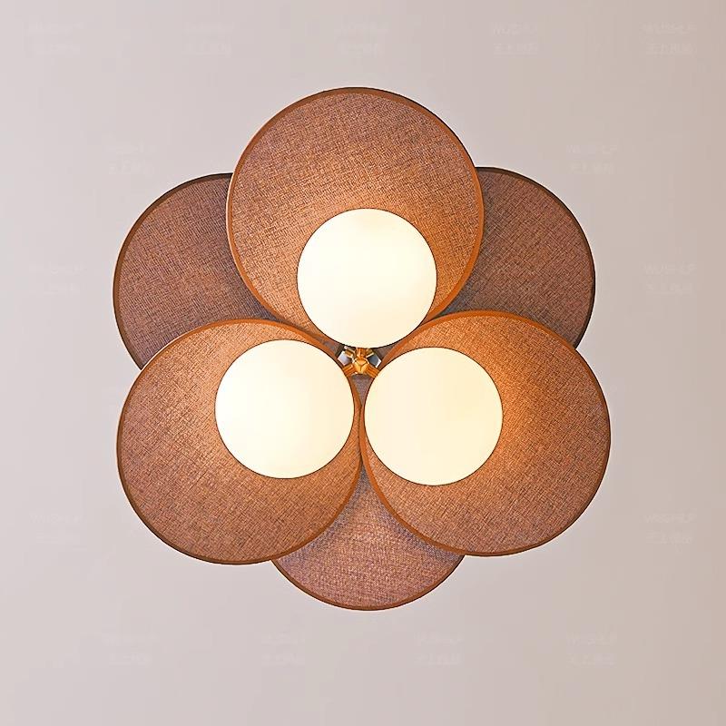 复主卧灯吊灯日式餐桌餐厅灯书953房阳台灯楼梯藤编室具古护眼吊