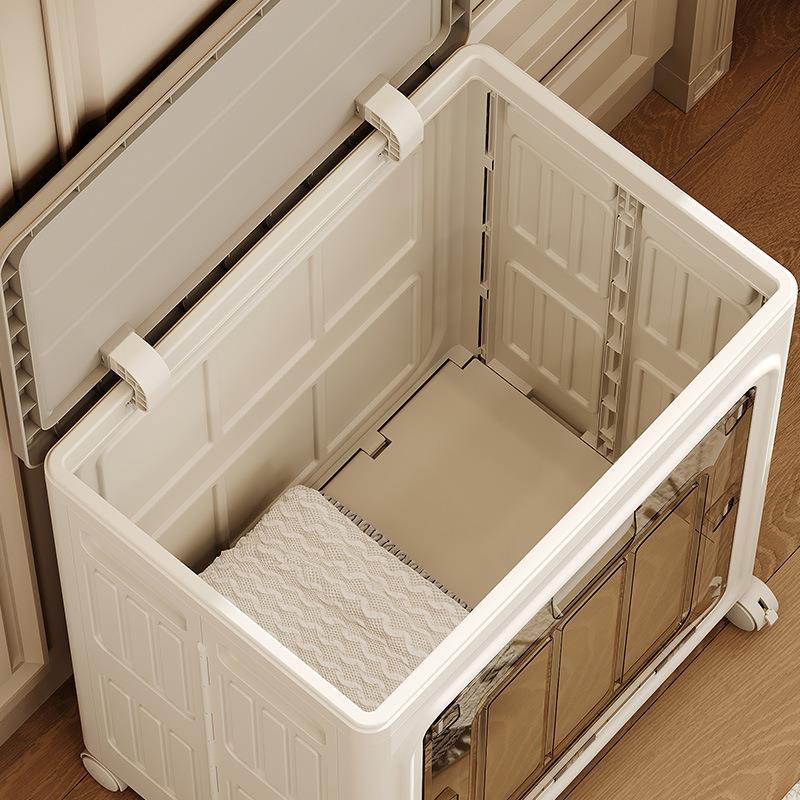 家用折收纳箱超大容柜量带叠盖玩具收书本纳衣服杂物整理衣物收纳