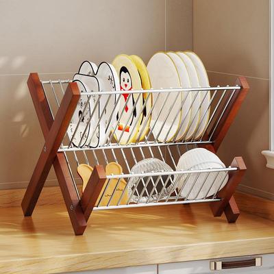 ZJLSJ0沥水架34不锈纳钢碗筷碟收架子多功能家用厨房台面碗沥水篮
