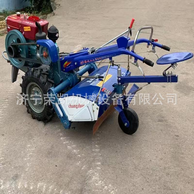 农用手座椅耕耘机圆扶盘犁地水田轮15手扶拖拉机旋播LCD种1起垄耕