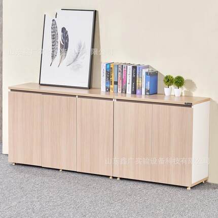 豪家伟具办公室文件ZFC柜木质储物资矮门窗边料柜双矮柜