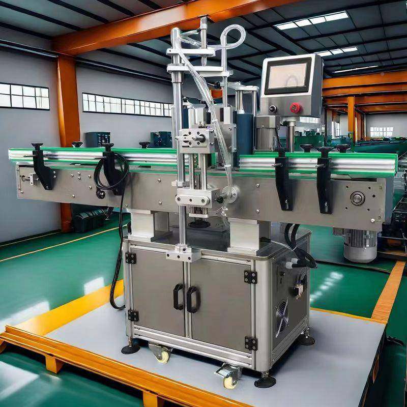 全自动圆贴瓶标标机啤瓶酒瓶玻璃侧面双三标贴IKR标签机扁瓶贴标,纺织面料/辅料/配套,纺织机械配件,淘宝优惠券,粉丝福利购,淘宝优惠卷