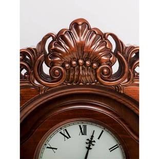 老式F965SMS9发条械机报时座钟中式典古客厅摆实木立钟北极星机钟