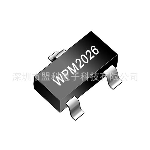 厂家MK  WPM2026 丝印W26U SOT-23贴片MOS管 P沟道  -3.2A-20V