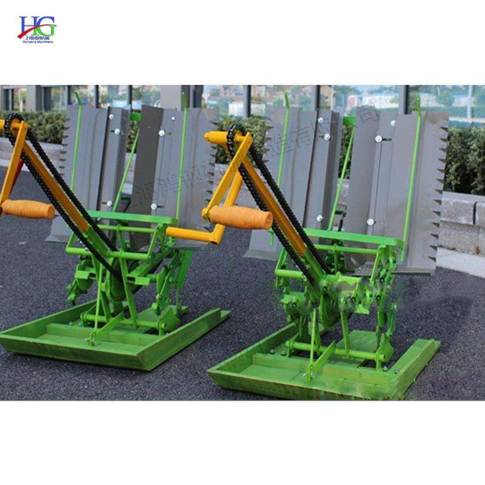 用水秧稻苗播种机手摇式步退式水稻插农机HFA单人操作小秧型插苗