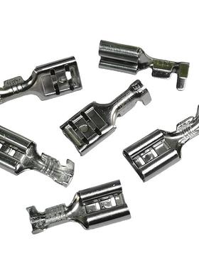 4/.8接件.CAS8插簧0.354厚0插.8开口端子187公母对插连接器2000个