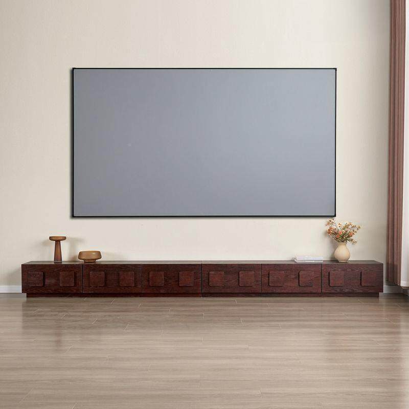 古风实木电视柜卡门厅地小柜复古户型客电视中983墙储物柜影视收