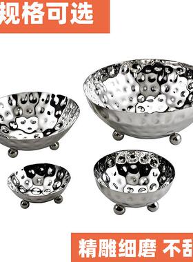 卓晋不锈钢果Ｕ形锤印水厅ＺＪ-072果盘小食盘冷司菜盘寿自助餐冷