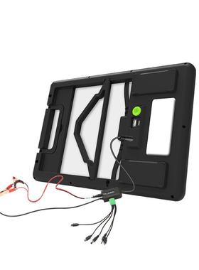 新户电外多款充太阳能板户外多功能用便捷太阳能发电系HMV统照明