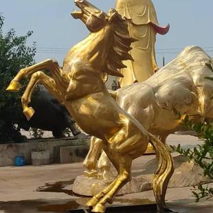 铜马造造厂3米八骏996489铸图铜马2米马铜雕阿飞波罗战车铜马铜牛