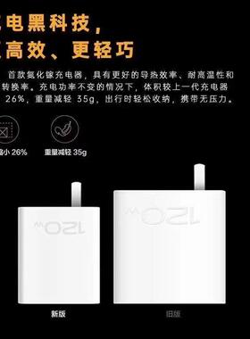 适用iqooneon10充电头1202W超级充氮化镓i闪qooneo10pro手机充电器eo1ZC-050-L0充电头6A闪充双Type-C接口加