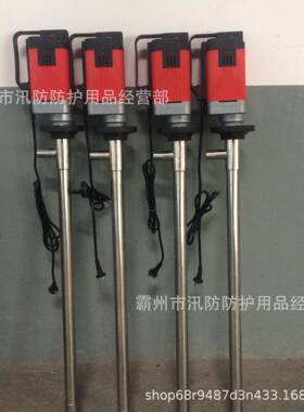 DGQI96抽液泵调速轮2齿2V高粘度插式桶泵手持电动大功率抽油0泵