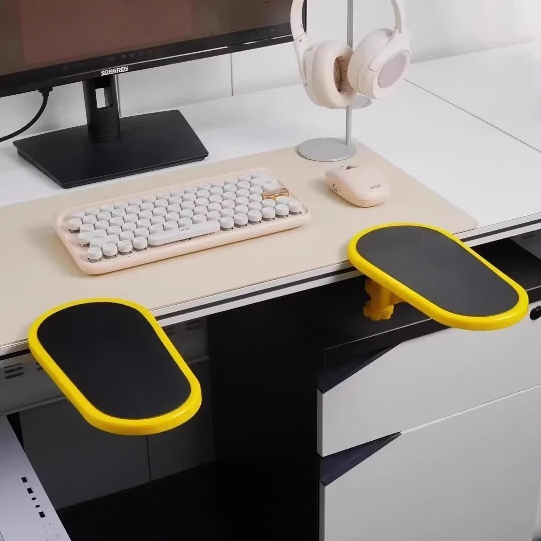 学习工作桌面办公扶手标键盘拖动电脑手搁板手腕垫