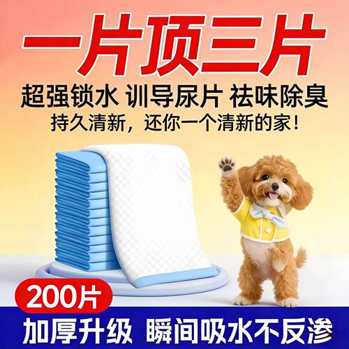 狗狗尿垫一次性加厚尿不湿除臭猫咪宠物小便定点训导尿垫吸水垫J