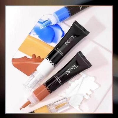 正品DEROL粉底调和液调色剂乳小麦色调深浅白色美黑黄黑皮定妆平