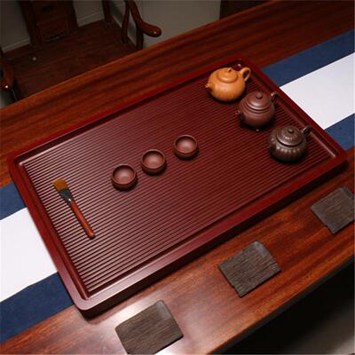 龙砂陶家胶无品牌/用电木茶盘长方形茶木茶简约大号具茶台海托