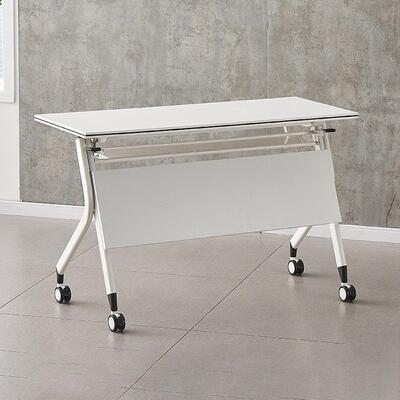 折叠会议桌可移动培训条桌桌椅1907组合办公桌长教育构机折叠培训