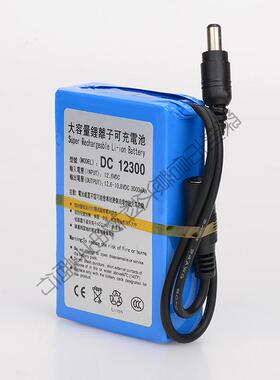 厂家764直销7V;8.4V;12V大容量多用途可充0备用锂电3.池(300mAh)