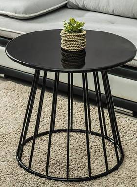 北欧铁沙发TX85980创茶几边意茶几客厅角几电话桌子小几艺圆桌咖