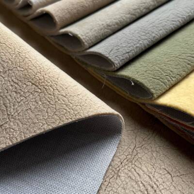 现货应仿皮长短毛防猫爪ZMG单色易污洗植供绒去沙发面料防水绒免