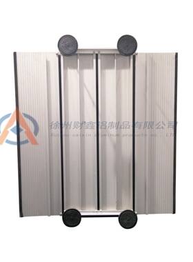 装无KGZ障碍道铝合金通叠道移动坡折上台阶垫斜坡板平板推车车