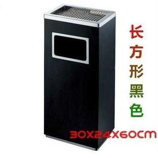 不锈钢酒店桶工厂多烟灰筒F96M5THS垃用圾防水圆筒大号收纳前台户