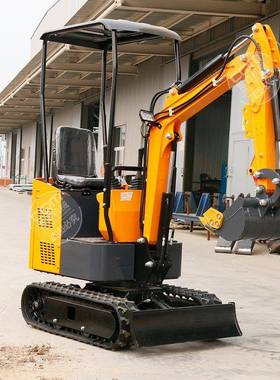 用山小型挖掘家用挖HUM土机挖沟工程果园地大棚多功能微型挖机勾