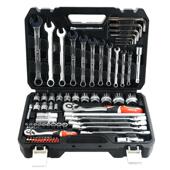 T2组小飞1 4Y合AO棘轮扳手套筒组合套装 大小飞1 汽修250汽保工具