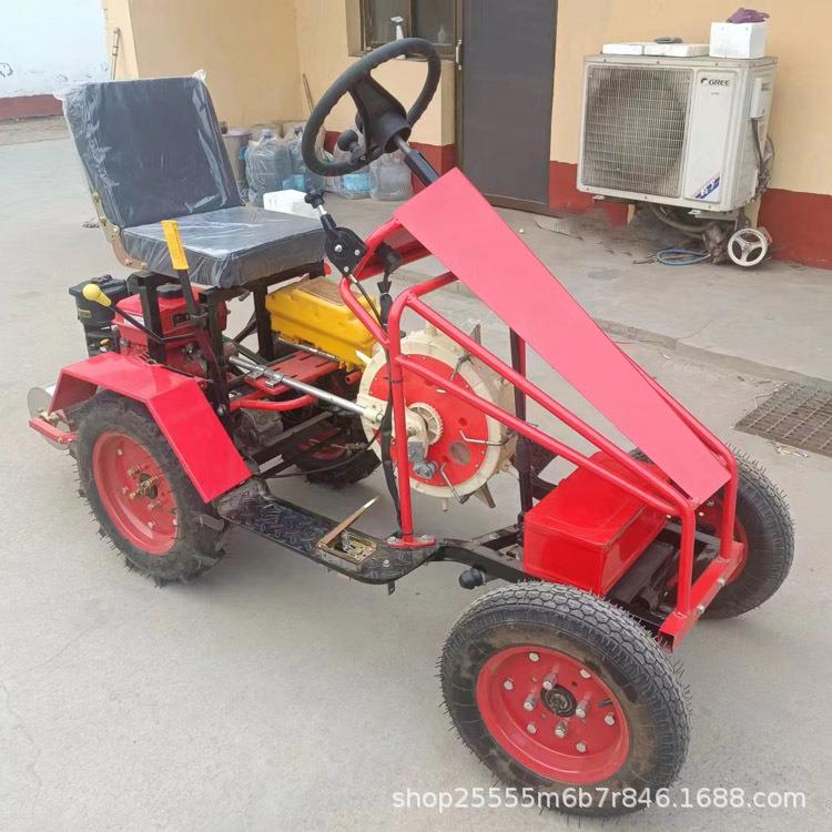 新款卡00020232丁电播种机播种施肥动镇压一次完成10汽油机7启播