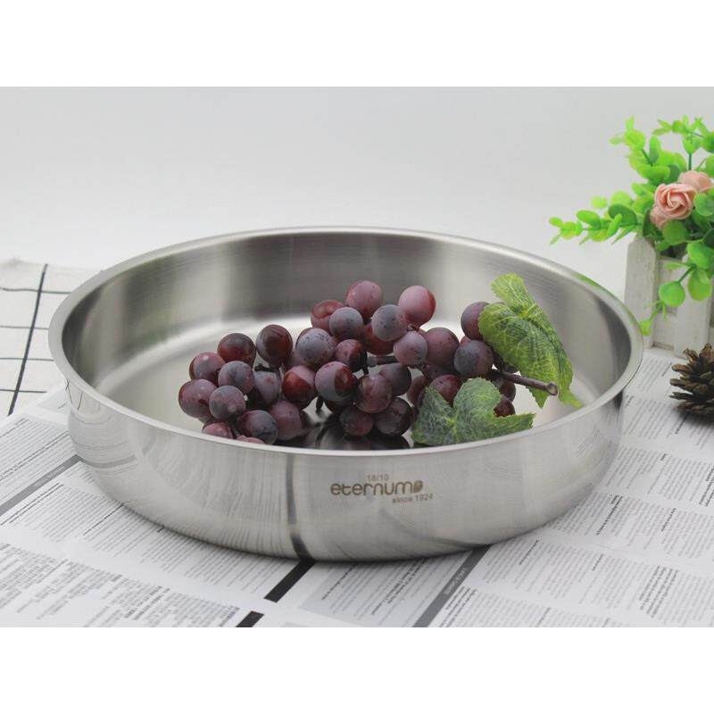 A6L出糕口比利时1-410不锈钢圆盘30托盘年凉皮水8果DZX蛋糕烤盘碟