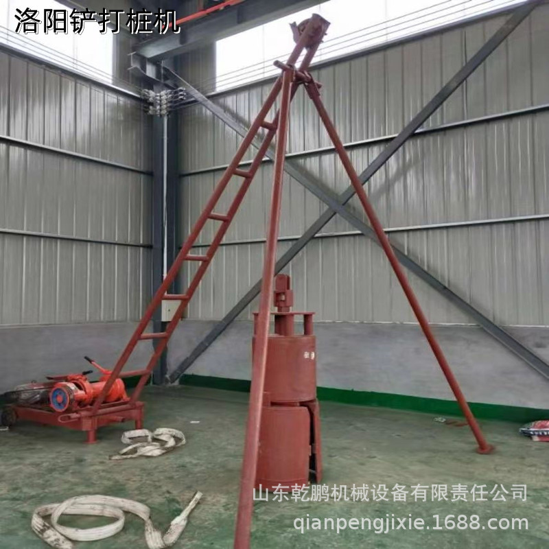 建筑地基打桩器打眼工具