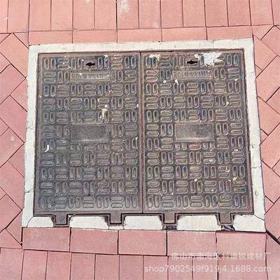 球墨铸铁方井盖400*40小水区表表用现货铸298铁方形井0盖