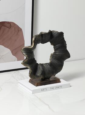 FC-SZ250新中式轻抽象艺术绽放厅树摆件办公室客玄关桌面创意奢家