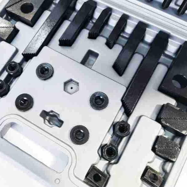 公铁制50PC床S组合板58件套组合压板码机夹具加压硬CVB组合压板50