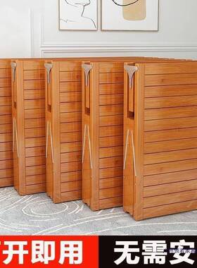 竹床折竹叠床单家用简办公室午休午睡易PUZ双人出租房人子加固硬