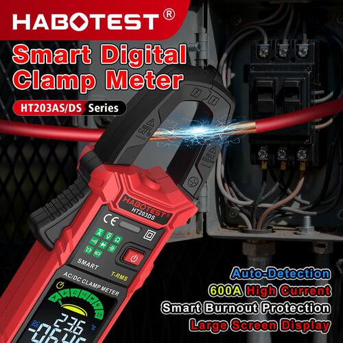 HABOTESTHT203智能钳形万用表