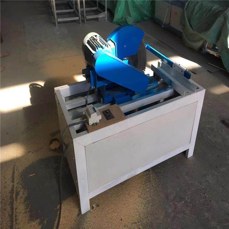 台式圆料木20型木木锯圆木断截料锯半自动柴圆木断锯